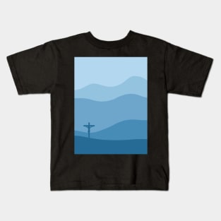 Minimalistic Christian art Kids T-Shirt